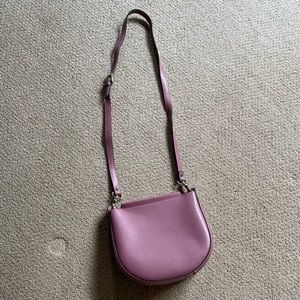 EUC Neiman Marcus Crossbody Bag in Barbie Pink Leather
